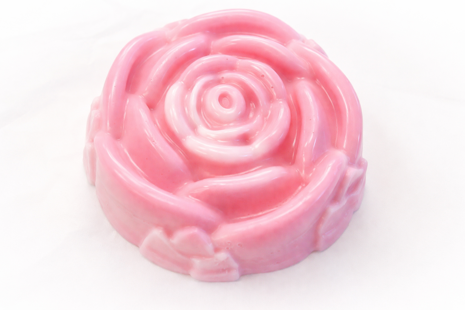 Pink Rose Floral Artisan Soap Moisturizing Handmade Bar